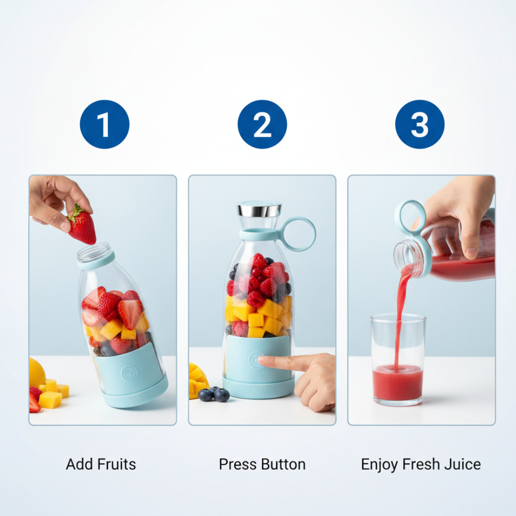 Portable Bottle Juicer