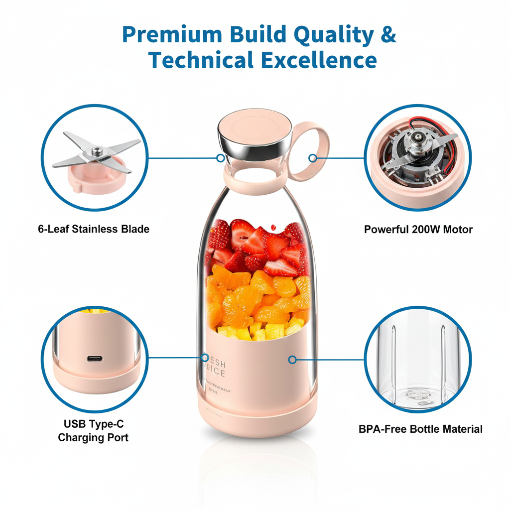 Portable Bottle Juicer
